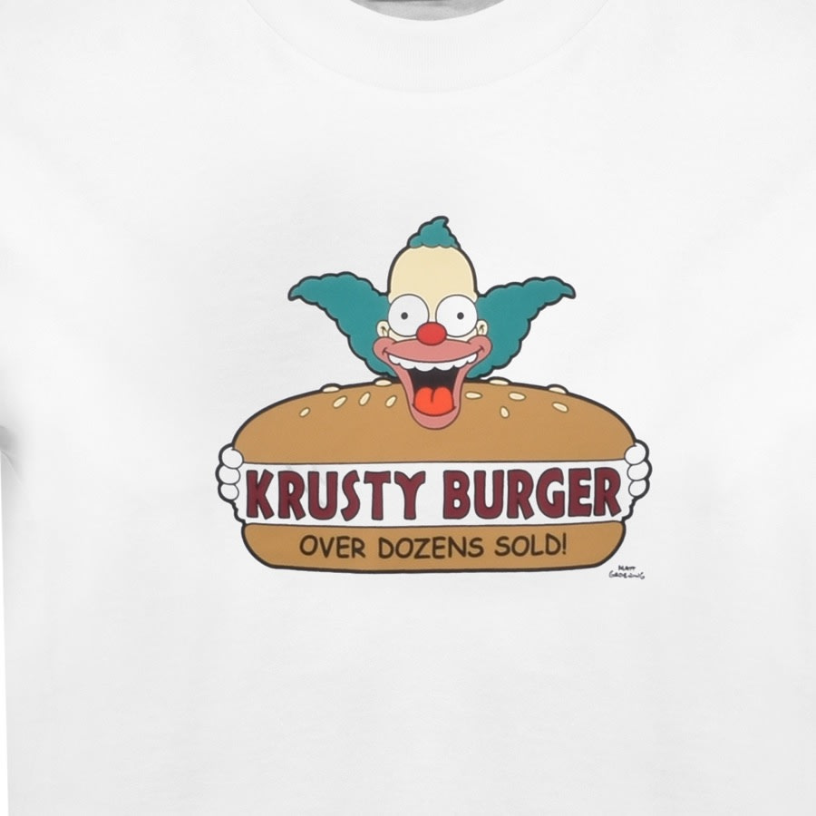 Alternative Image for Productadidas Originals X The Simpsons Logo T Shirt White3
